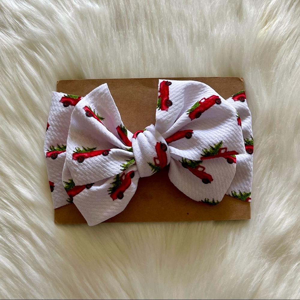 🎅🏽1 LEFT! Vintage Christmas Truck Head Band 🎅🏼